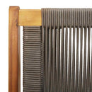 vidaXL Kerti bútor 2 pcs Szürke 78 x 67 x 73cm Tömör akácfa