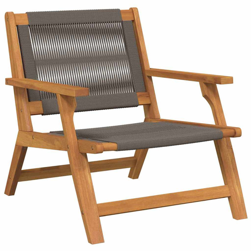 vidaXL Kerti bútor 2 pcs Szürke 78 x 67 x 73cm Tömör akácfa