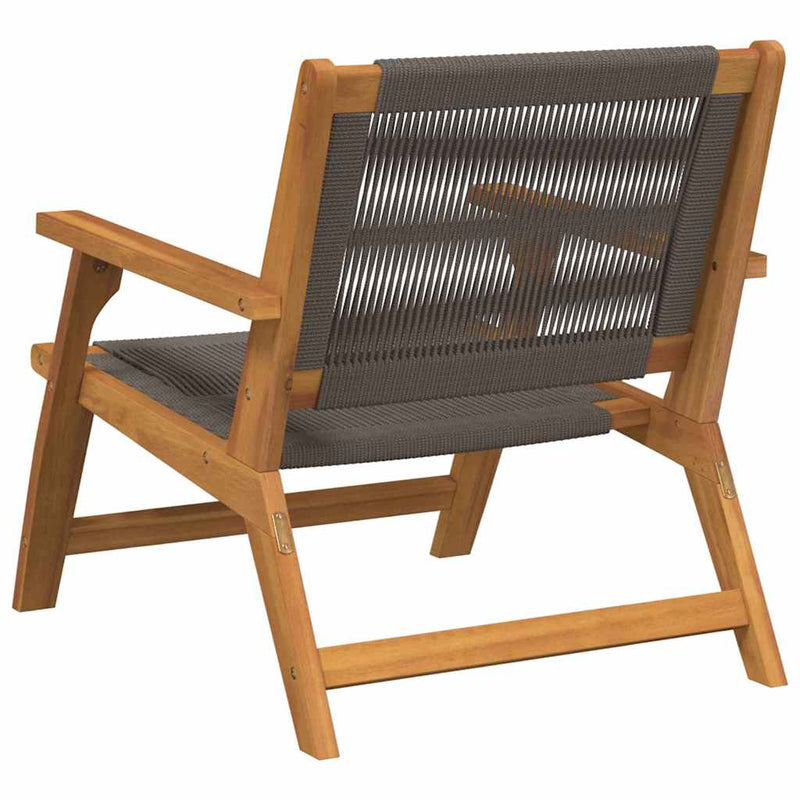 vidaXL Kerti bútor 2 pcs Szürke 78 x 67 x 73cm Tömör akácfa