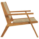 vidaXL Kerti bútor 2 pcs Bézs 78 x 67 x 73cm Tömör akácfa