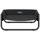 vidaXL antracitszürke oxford szövet és acél emelt kutyaágy