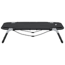 vidaXL antracitszürke oxford szövet és acél összecsukható kutyaágy