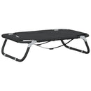 vidaXL antracitszürke oxford szövet és acél összecsukható kutyaágy