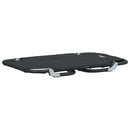 vidaXL antracitszürke oxford szövet és acél összecsukható kutyaágy