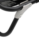 vidaXL antracitszürke oxford szövet és acél összecsukható kutyaágy