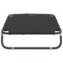 vidaXL antracitszürke oxford szövet és acél összecsukható kutyaágy