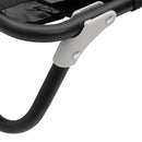 vidaXL antracitszürke oxford szövet és acél összecsukható kutyaágy