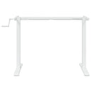 vidaXL fehér acél álló asztalváz (94-135) x 60 x (70-114) cm