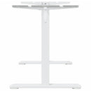 vidaXL fehér acél álló asztalváz (94-135) x 60 x (70-114) cm