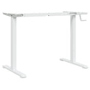vidaXL fehér acél álló asztalváz (94-135) x 60 x (70-114) cm