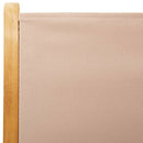 vidaXL 2 db tópszínű tömör akácfa és szövet kerti szék