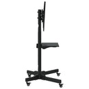 vidaXL görgős TV-állvány 32"-70" képernyőhöz max VESA 600x400 mm 50 kg