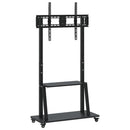 vidaXL görgős TV-állvány 32"-90" képernyőhöz max VESA 800x600 mm 100kg