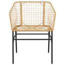 vidaXL 2 db barna polyrattan kerti szék