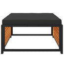 vidaXL tömör akácfa kerti szék párnával 68 x 68 x 30 cm