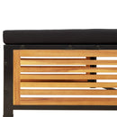 vidaXL tömör akácfa kerti asztal székkel