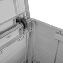 vidaXL szürke polipropilén kültéri párnatartó láda 77,5 x 44,5 x 53 cm