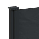 vidaXL fekete behúzható oldalsó napellenző 100 x 300 cm