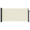vidaXL krémszínű behúzható oldalsó napellenző 100 x 300 cm
