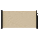 vidaXL bézs behúzható oldalsó napellenző 100 x 300 cm