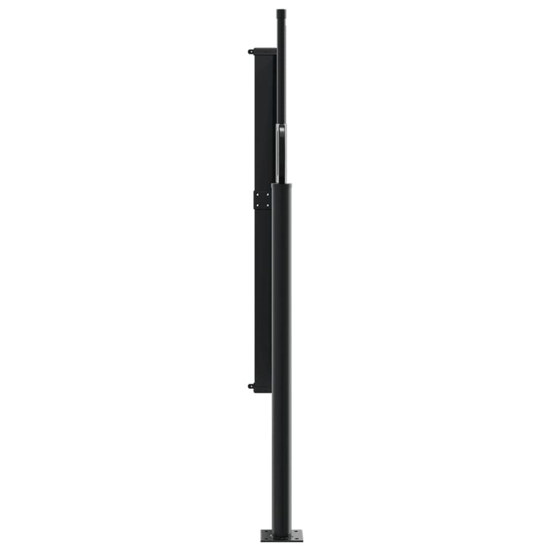 vidaXL sötétzöld behúzható oldalsó napellenző 100 x 300 cm
