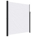 vidaXL fehér behúzható oldalsó napellenző 220 x 500 cm