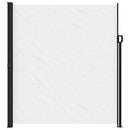 vidaXL fehér behúzható oldalsó napellenző 220 x 500 cm