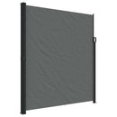 vidaXL antracitszürke behúzható oldalsó napellenző 220 x 500 cm