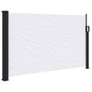 vidaXL fehér behúzható oldalsó napellenző 120 x 600 cm