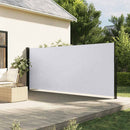 vidaXL fehér behúzható oldalsó napellenző 180 x 600 cm