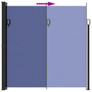 vidaXL kék behúzható oldalsó napellenző 200 x 600 cm