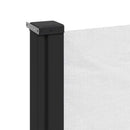 vidaXL fehér behúzható oldalsó napellenző 200 x 600 cm