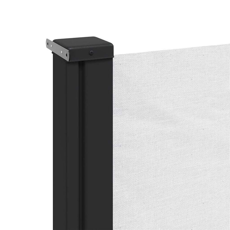 vidaXL fehér behúzható oldalsó napellenző 200 x 600 cm