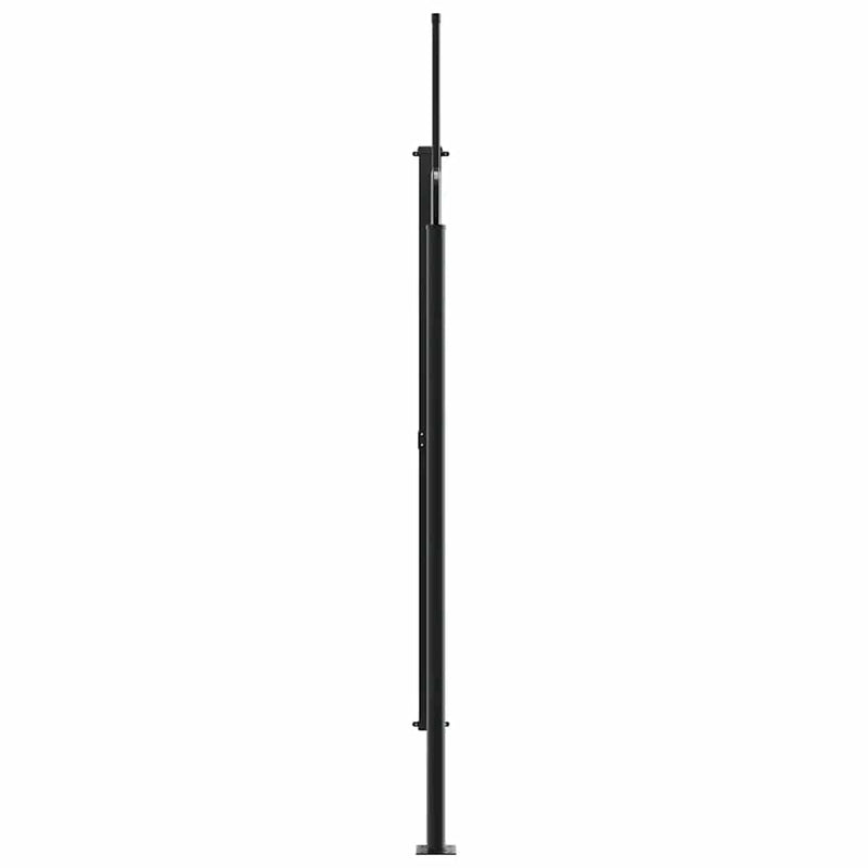 vidaXL tópszínű behúzható oldalsó napellenző 220 x 600 cm
