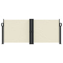 vidaXL krémszínű behúzható oldalsó napellenző 100 x 600 cm