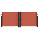 vidaXL terrakotta behúzható oldalsó napellenző 100 x 600 cm