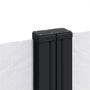 vidaXL fehér behúzható oldalsó napellenző 160 x 600 cm
