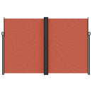 vidaXL terrakotta behúzható oldalsó napellenző 220 x 600 cm