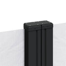 vidaXL fehér behúzható oldalsó napellenző 140 x 1000 cm