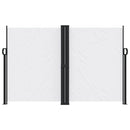 vidaXL fehér behúzható oldalsó napellenző 160x1000 cm