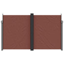 vidaXL barna behúzható oldalsó napellenző 200 x 1000 cm