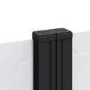 vidaXL fehér behúzható oldalsó napellenző 200 x 1000 cm