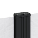vidaXL fehér behúzható oldalsó napellenző 220 x 1000 cm