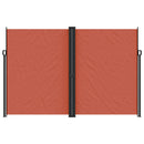 vidaXL terrakotta behúzható oldalsó napellenző 220 x 1000 cm