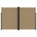 vidaXL tópszínű behúzható oldalsó napellenző 220 x 1000 cm