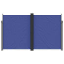 vidaXL kék behúzható oldalsó napellenző 200 x 1200 cm