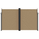 vidaXL tópszínű behúzható oldalsó napellenző 200 x 1200 cm