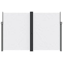 vidaXL fehér behúzható oldalsó napellenző 220 x 1200 cm