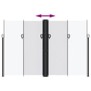 vidaXL fehér behúzható oldalsó napellenző 220 x 1200 cm