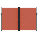 vidaXL terrakotta behúzható oldalsó napellenző 220 x 1200 cm